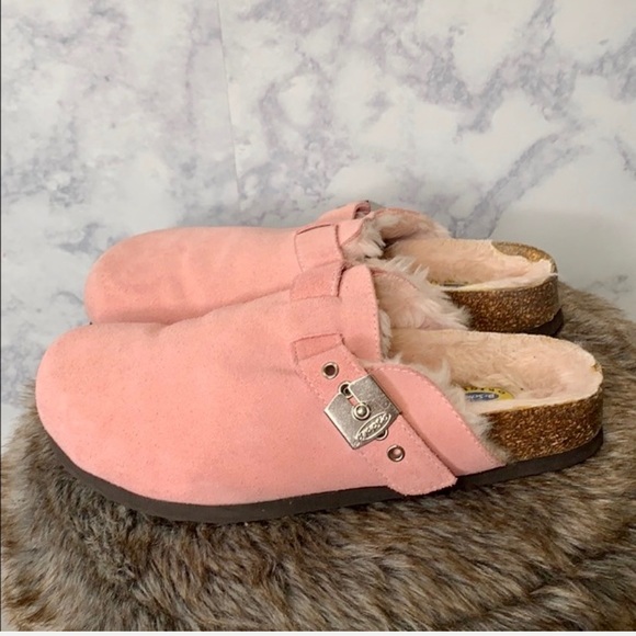 fleece lined clogs